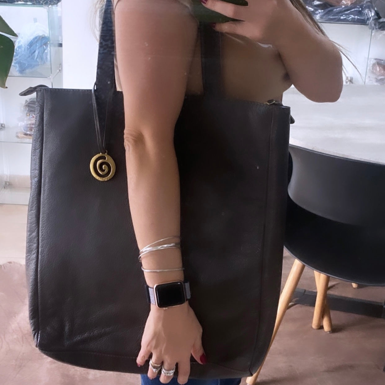 Bolsa SARA em Couro Legítimo