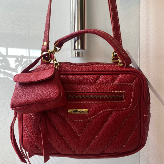 Bolsa FLORA em Couro Legítimo