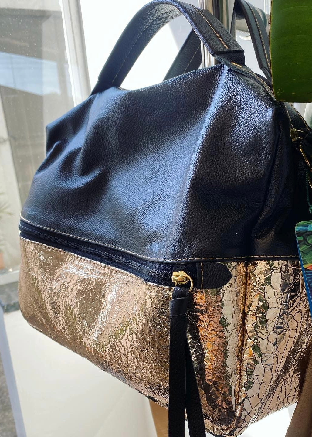 Bolsa LEILA em Couro Legítimo