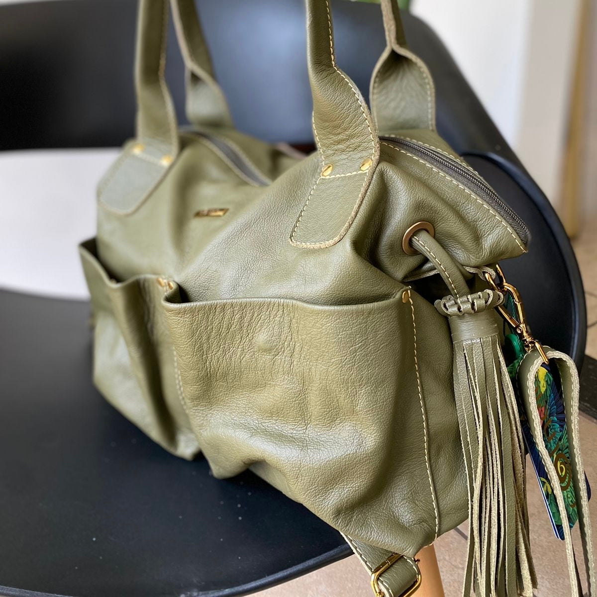 Bolsa CLEUSI em Couro Legítimo