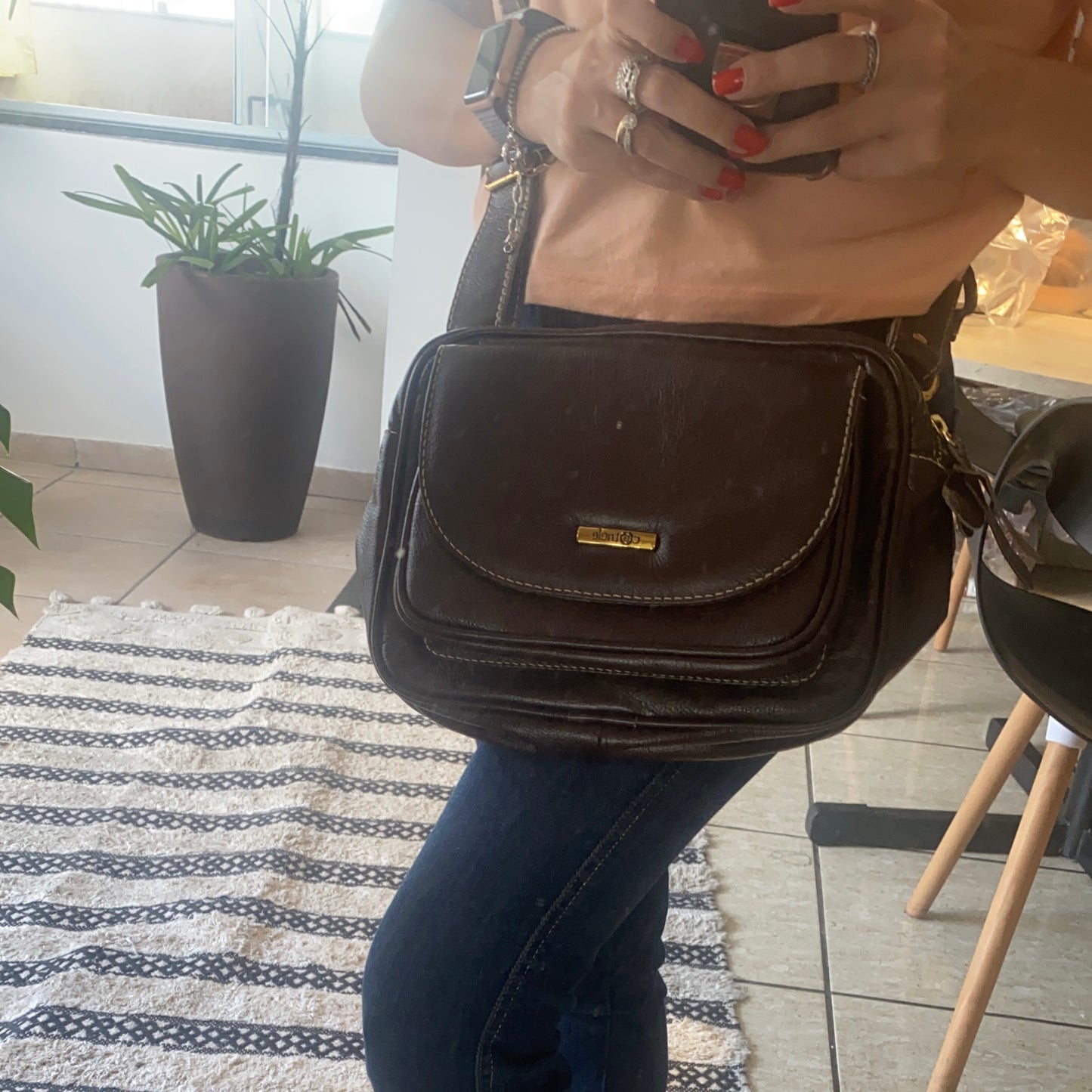 Bolsa LÍVIA em Couro Legítimo