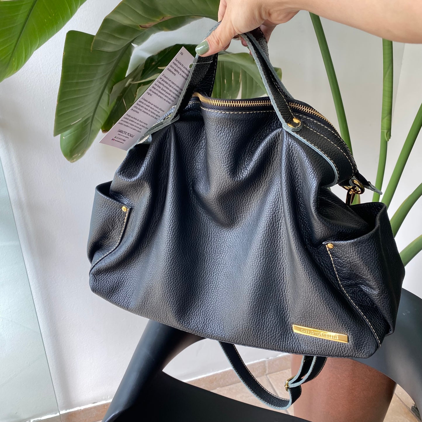 Bolsa HELENA em Couro Legítimo