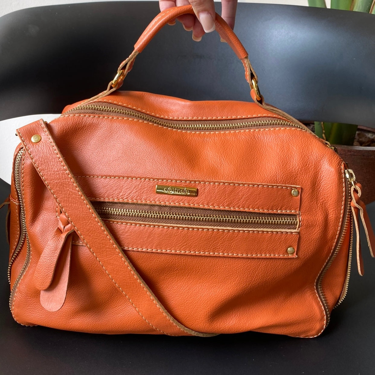 Bolsa MARCILEIA em Couro Legítimo