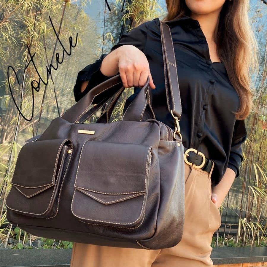 Bolsa SUELI em Couro Legítimo