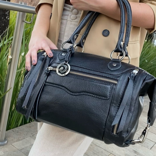 Bolsa VALENTINA em Couro Legítimo