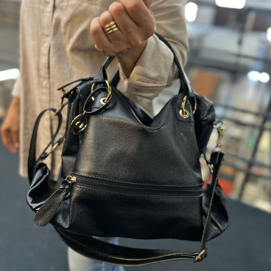 Bolsa ALESSIA em Couro Premium