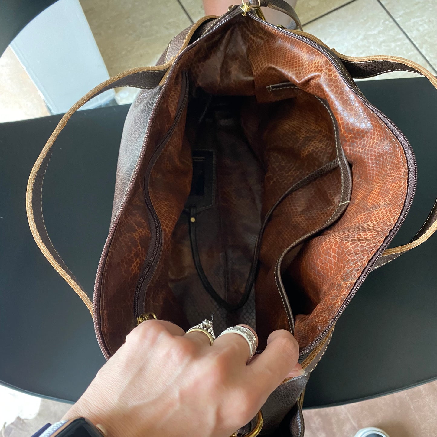 Bolsa HELENA em Couro Legítimo