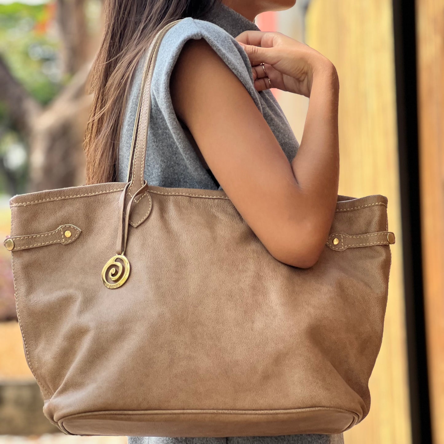 Bolsa MARIA CLARA em Couro Legítimo