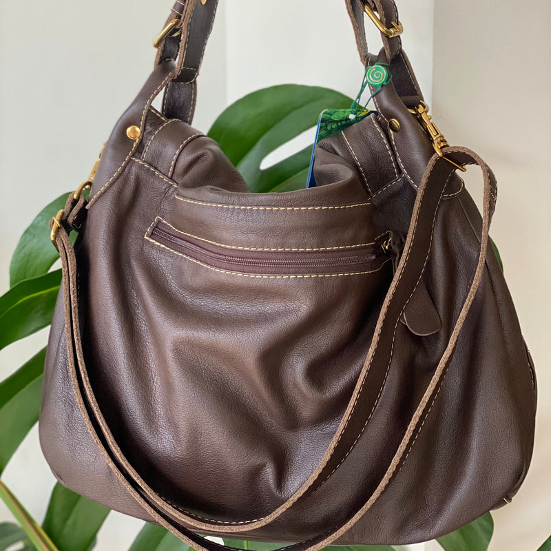Bolsa PENÉLOPE em couro Legítimo