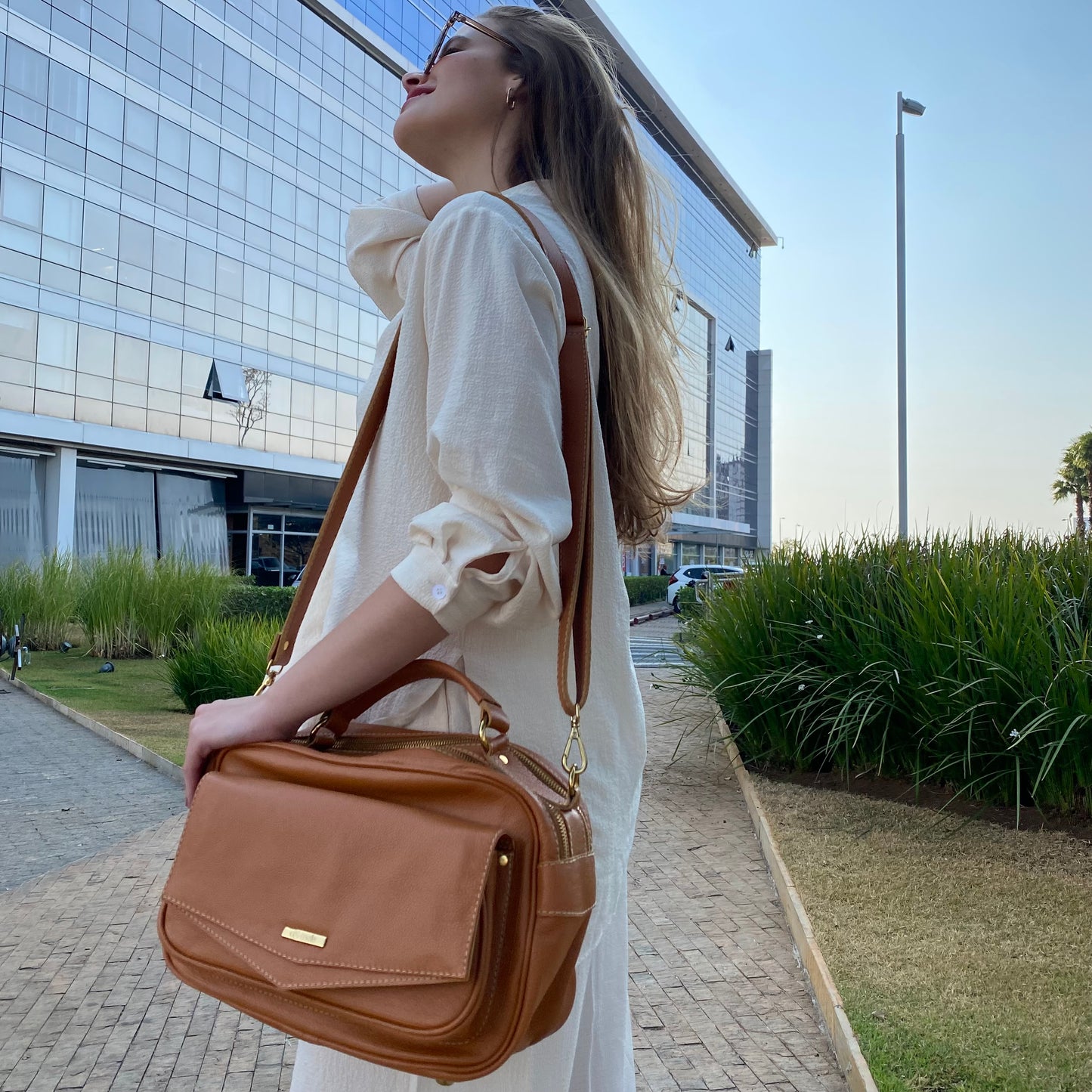 Bolsa CLARICE em Couro Legítimo