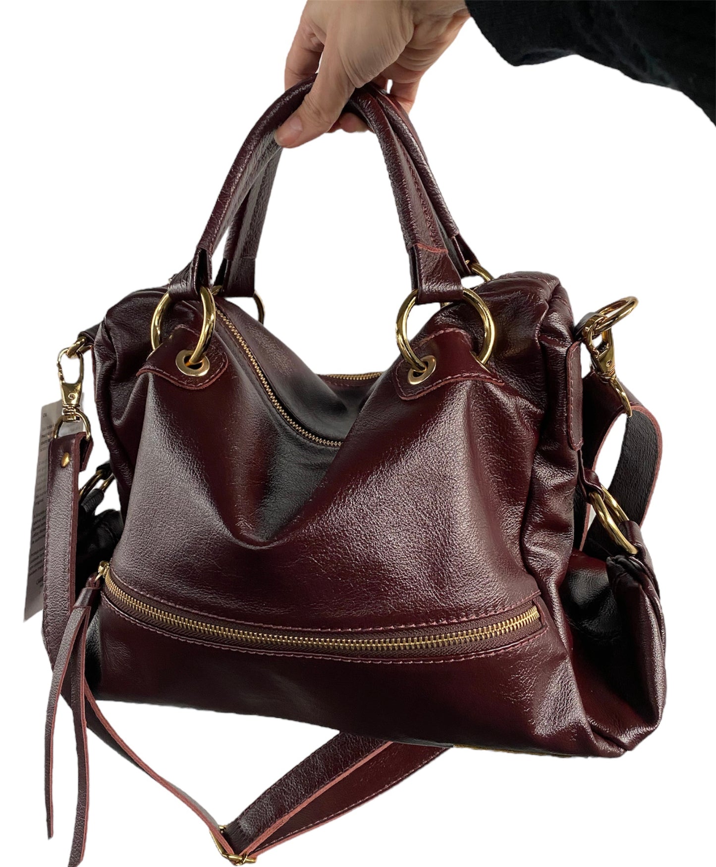 Bolsa ALESSIA em Couro Premium