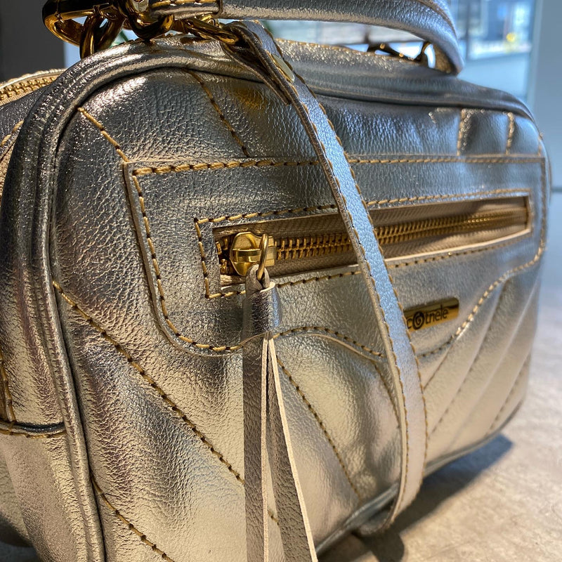Bolsa FLORA em Couro Legítimo