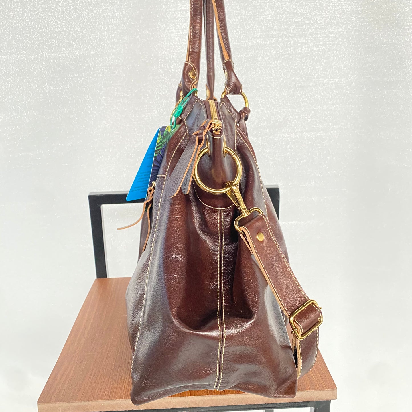 Bolsa ELIDA em Couro Legítimo