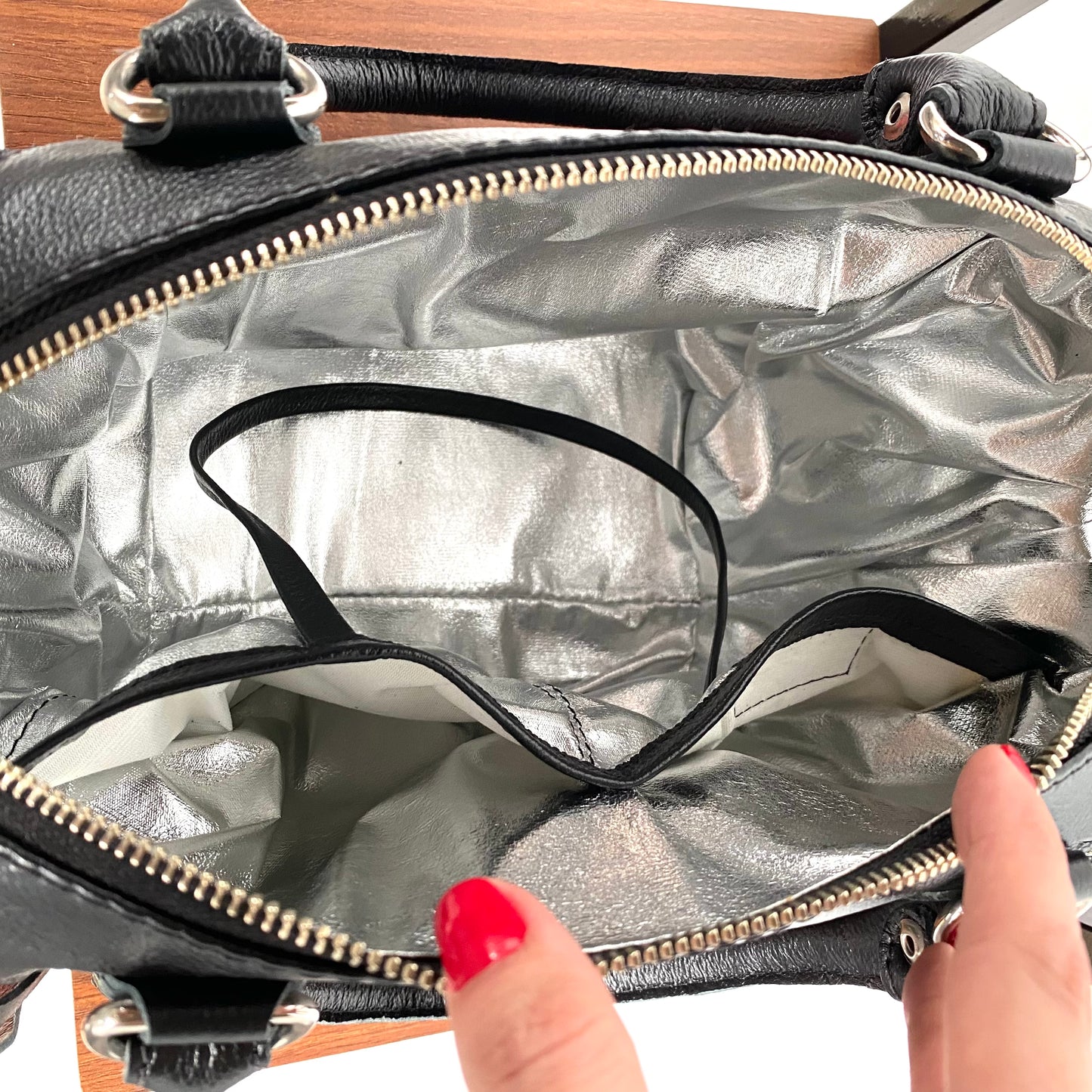 Bolsa VALENTINA em Couro Legítimo