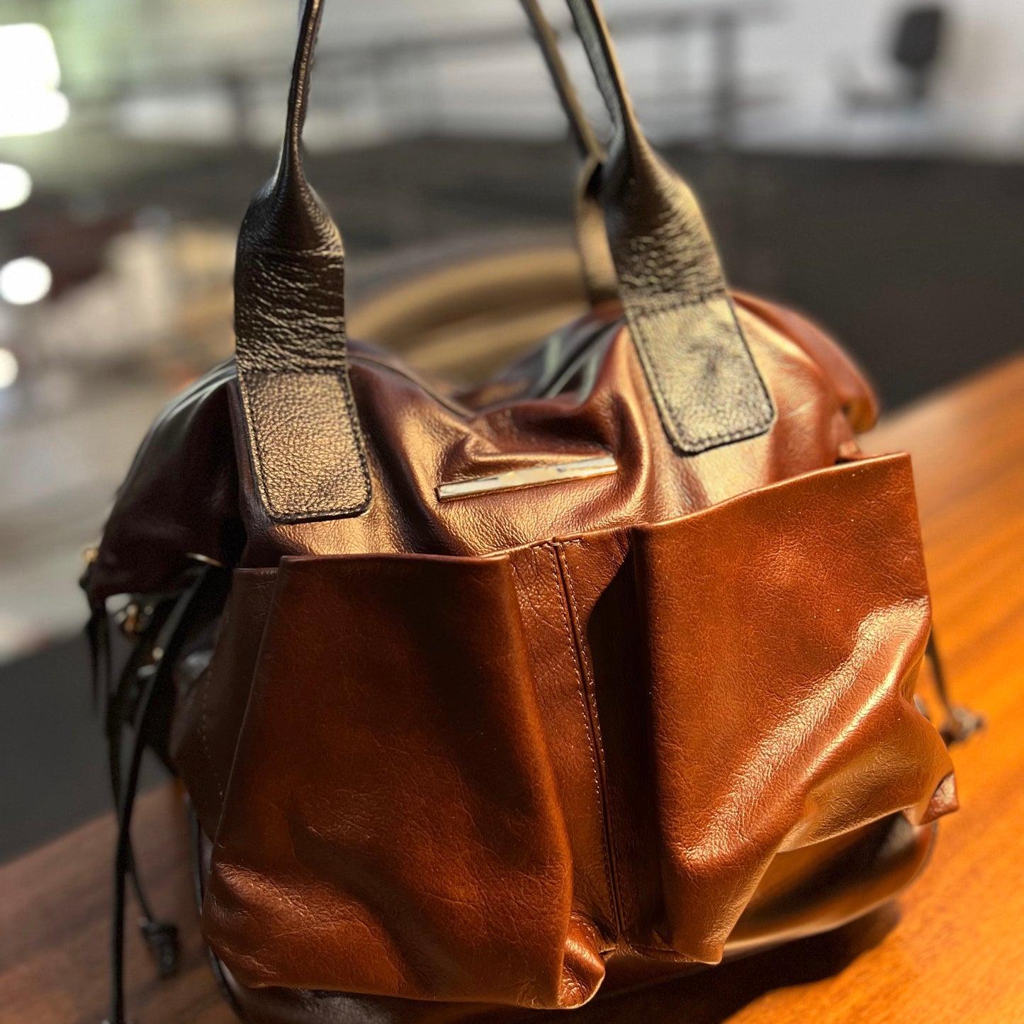Bolsa ELISA em Couro Legítimo Premium