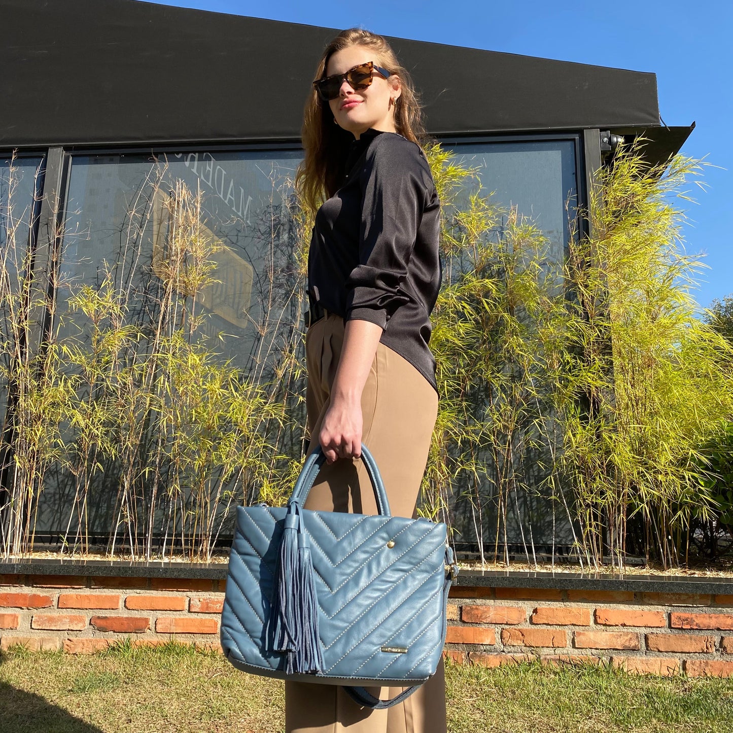 Bolsa THAÍS em Couro Legítimo