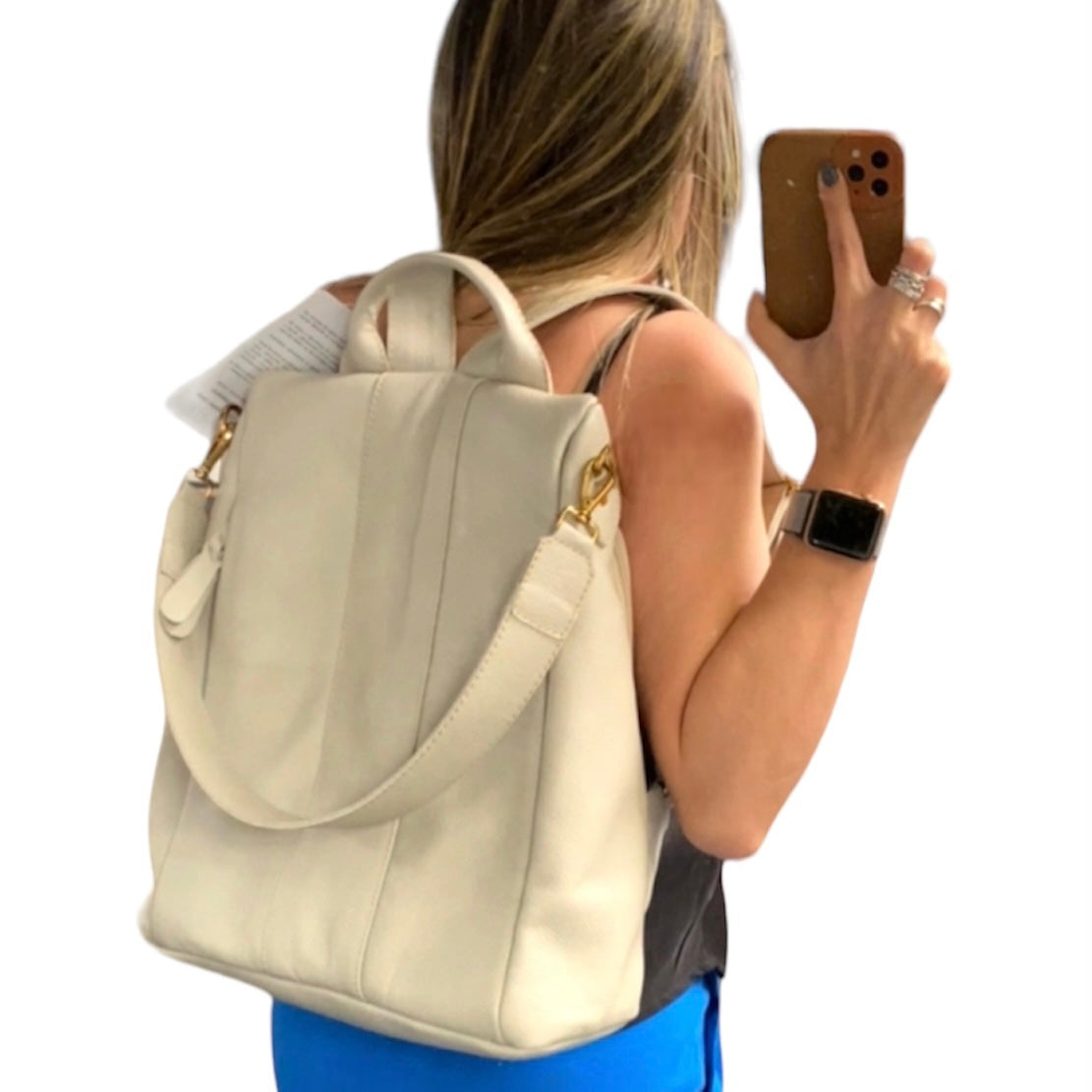 Mochila RAYANE em Couro Legítimo