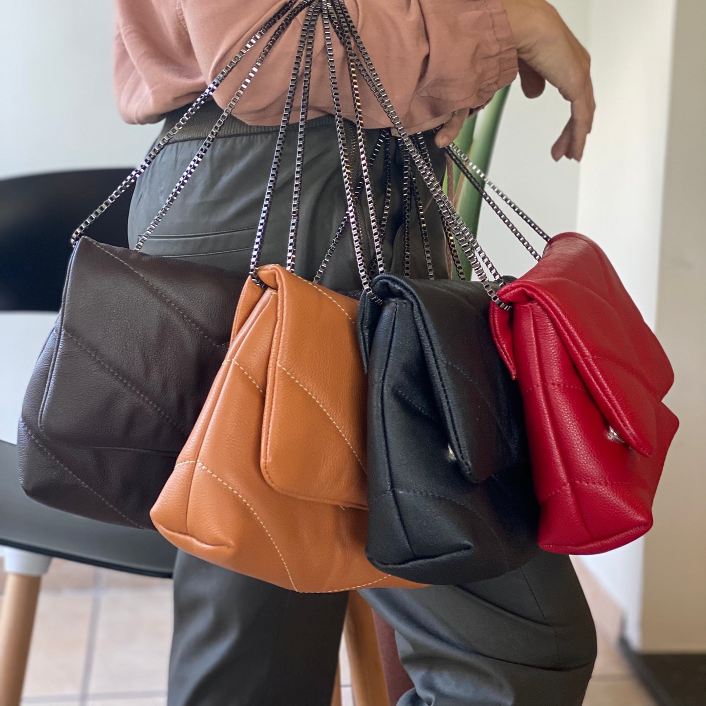 Bolsa LUCIENE em Couro Legítimo