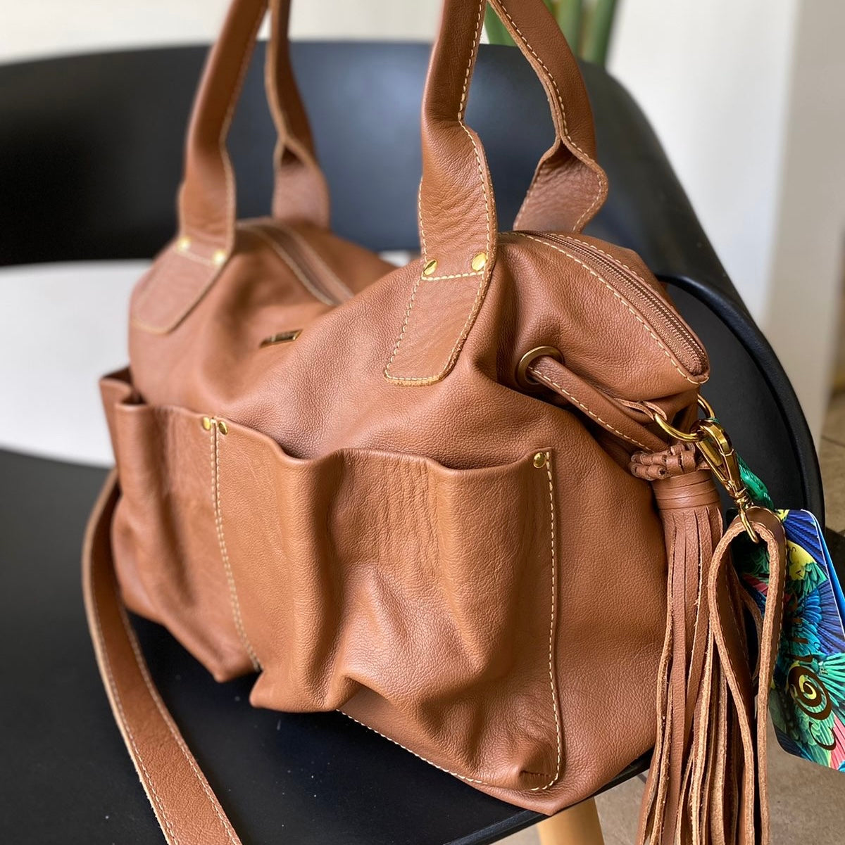 Bolsa CLEUSI em Couro Legítimo