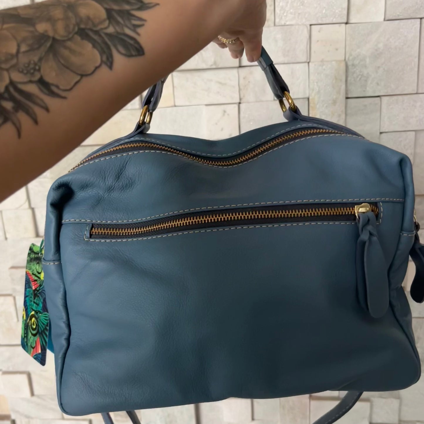 Bolsa MARCILEIA em Couro Legítimo