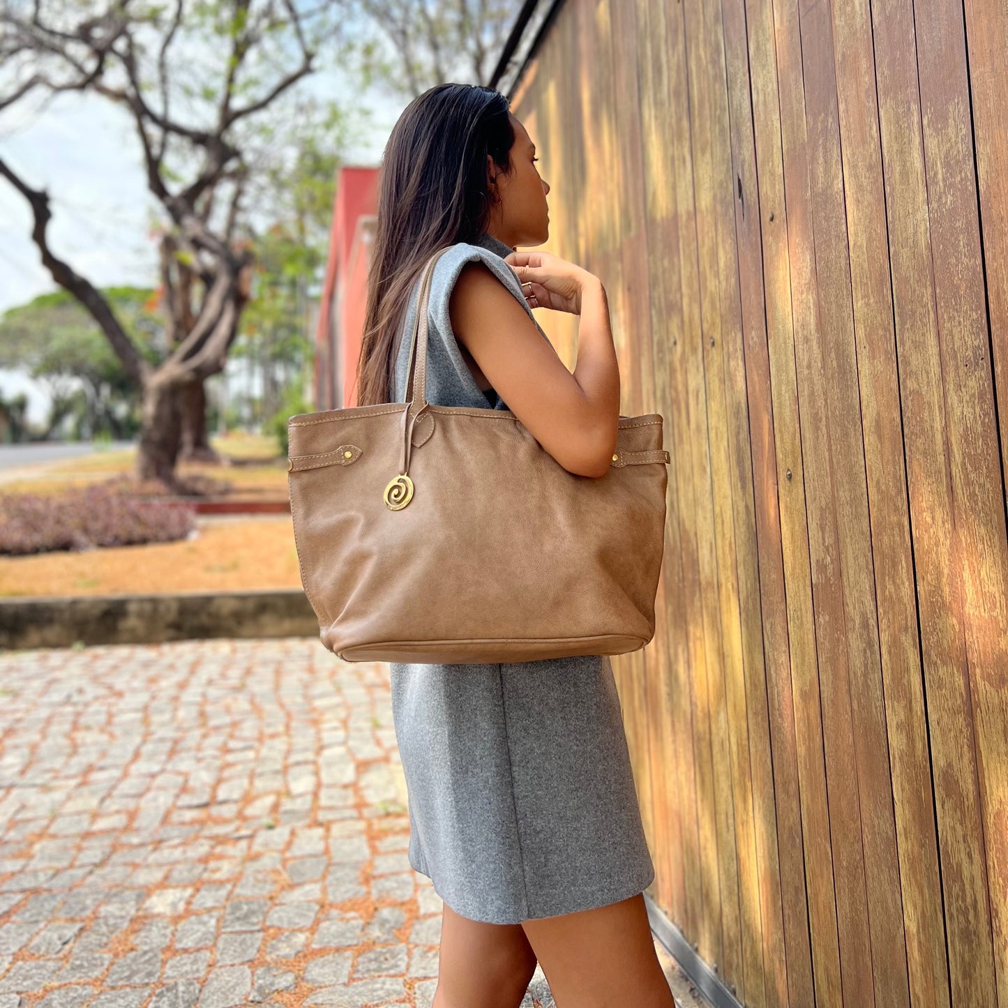 Bolsa MARIA CLARA em Couro Legítimo