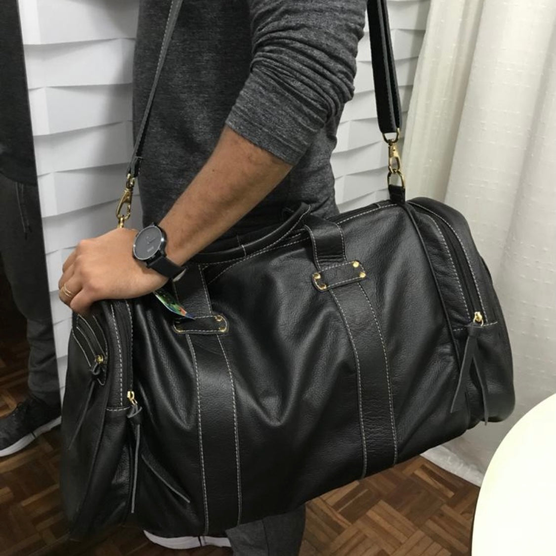 Mala HAMILTON em Couro Legítimo