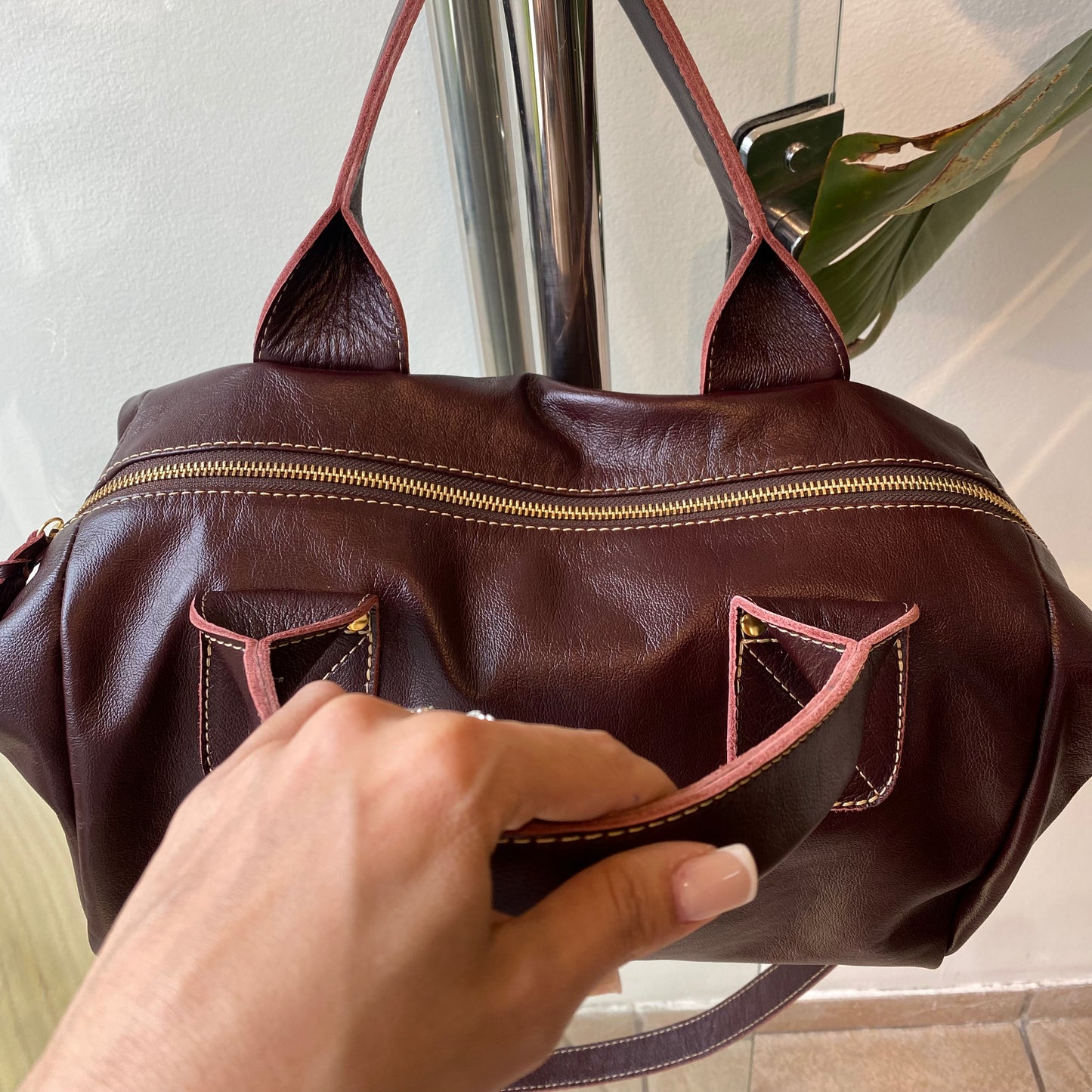 Bolsa JOANA em Couro Legítimo