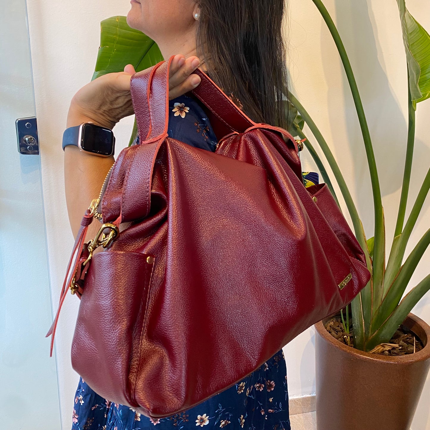 Bolsa HELENA em Couro Legítimo