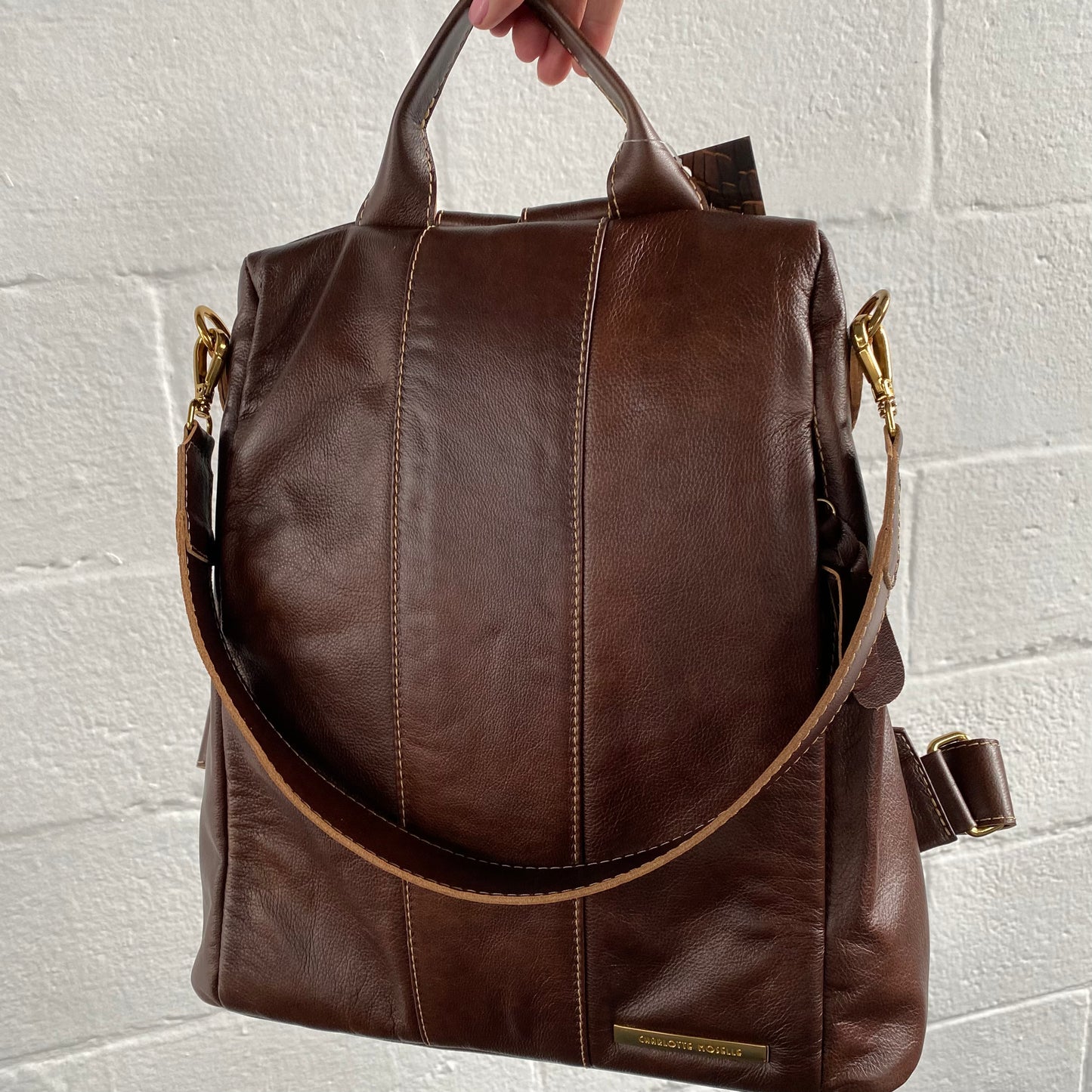 Mochila RAYANE em Couro Legítimo