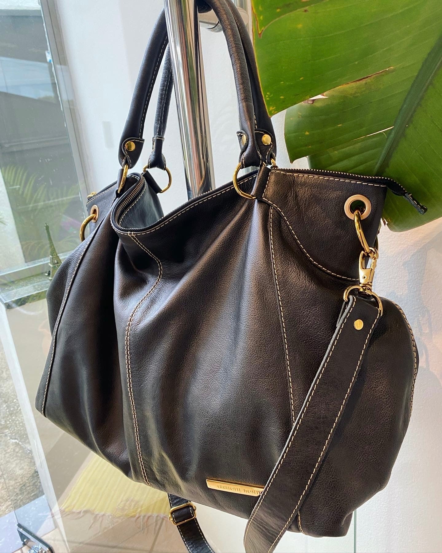 Bolsa ELIDA em Couro Legítimo