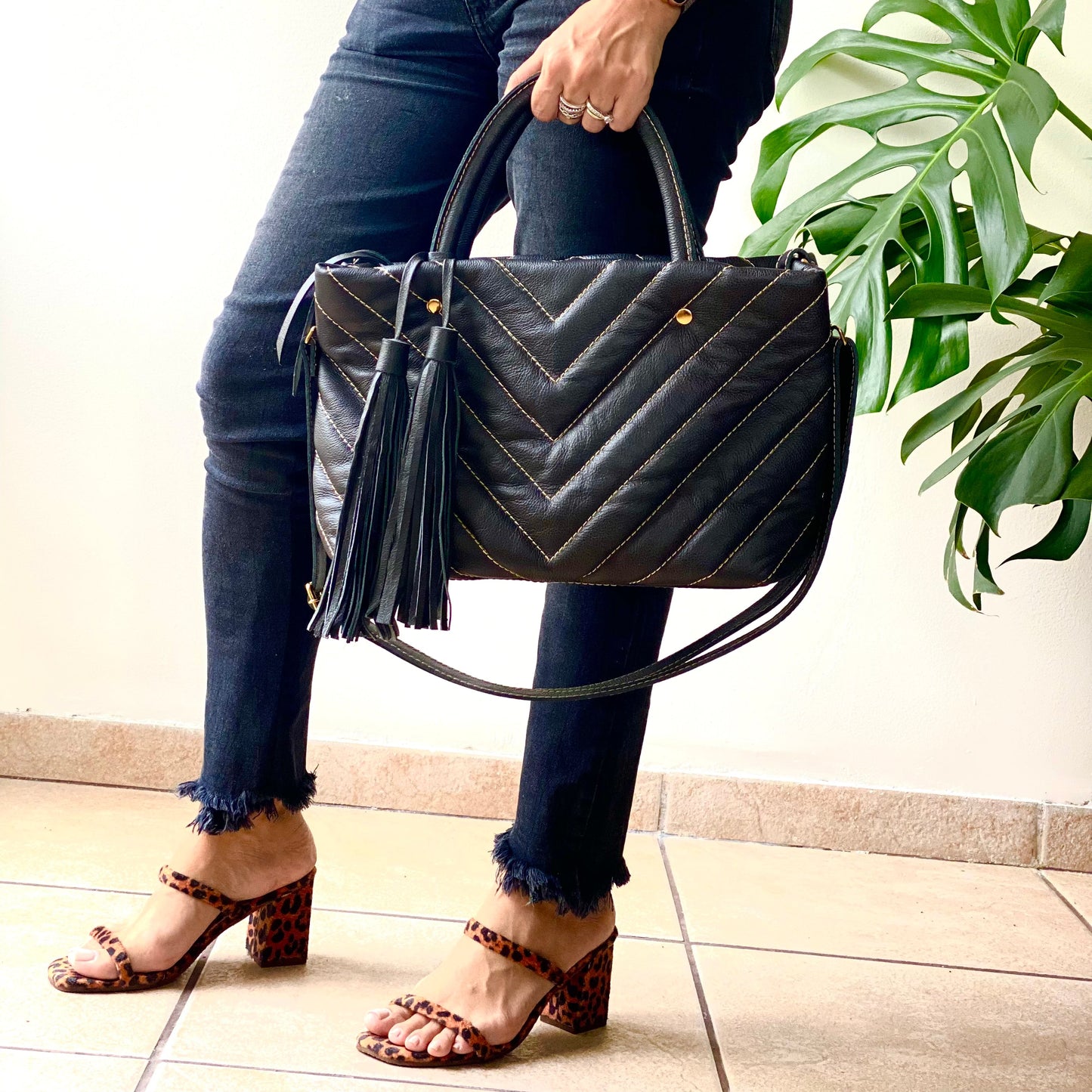 Bolsa THAÍS em Couro Legítimo