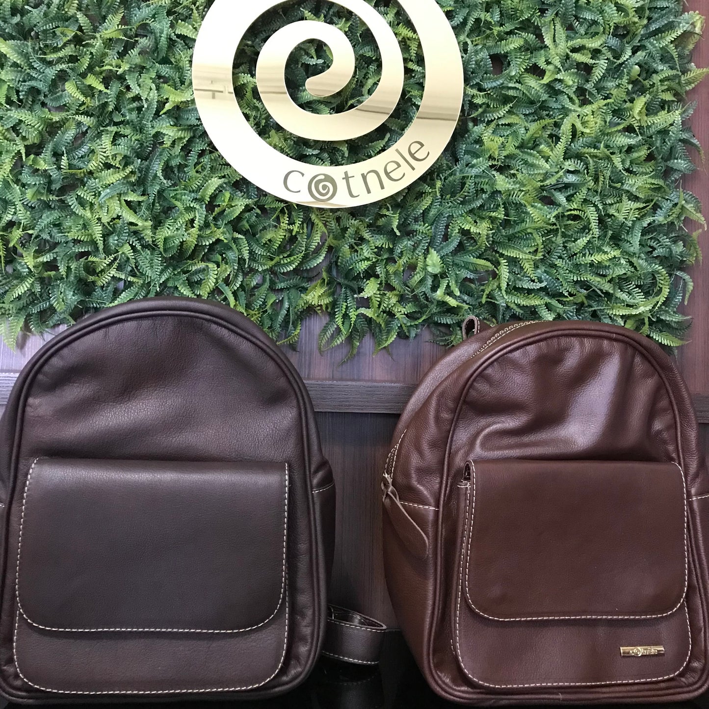 Mochila CECÍLIA Em Couro Legítimo