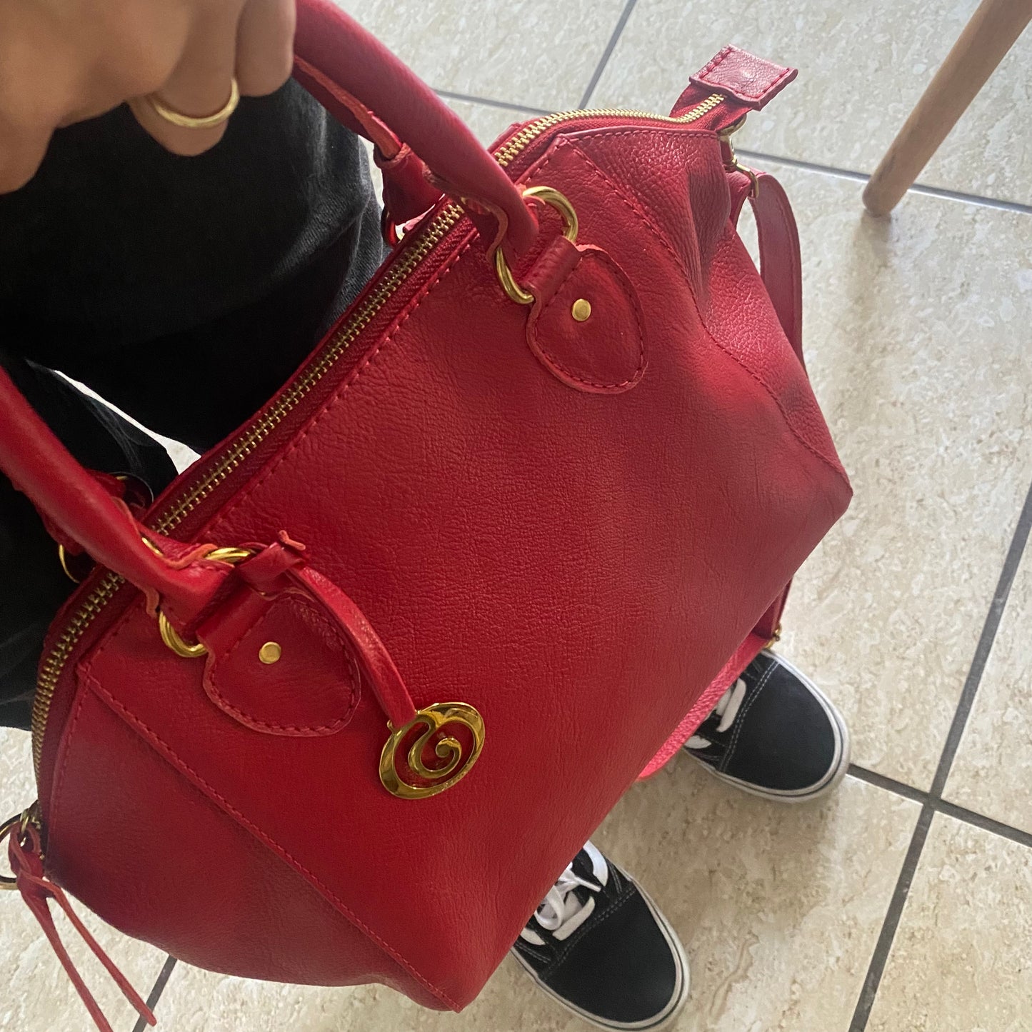 Bolsa ALICE em Couro Legítimo