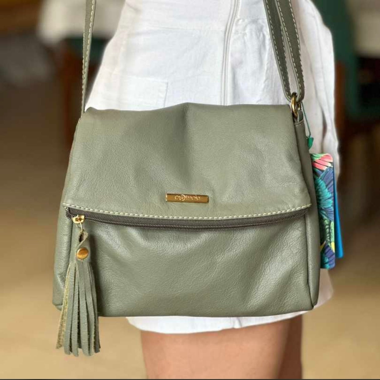 Bolsa ANDREZA em Couro Legítimo