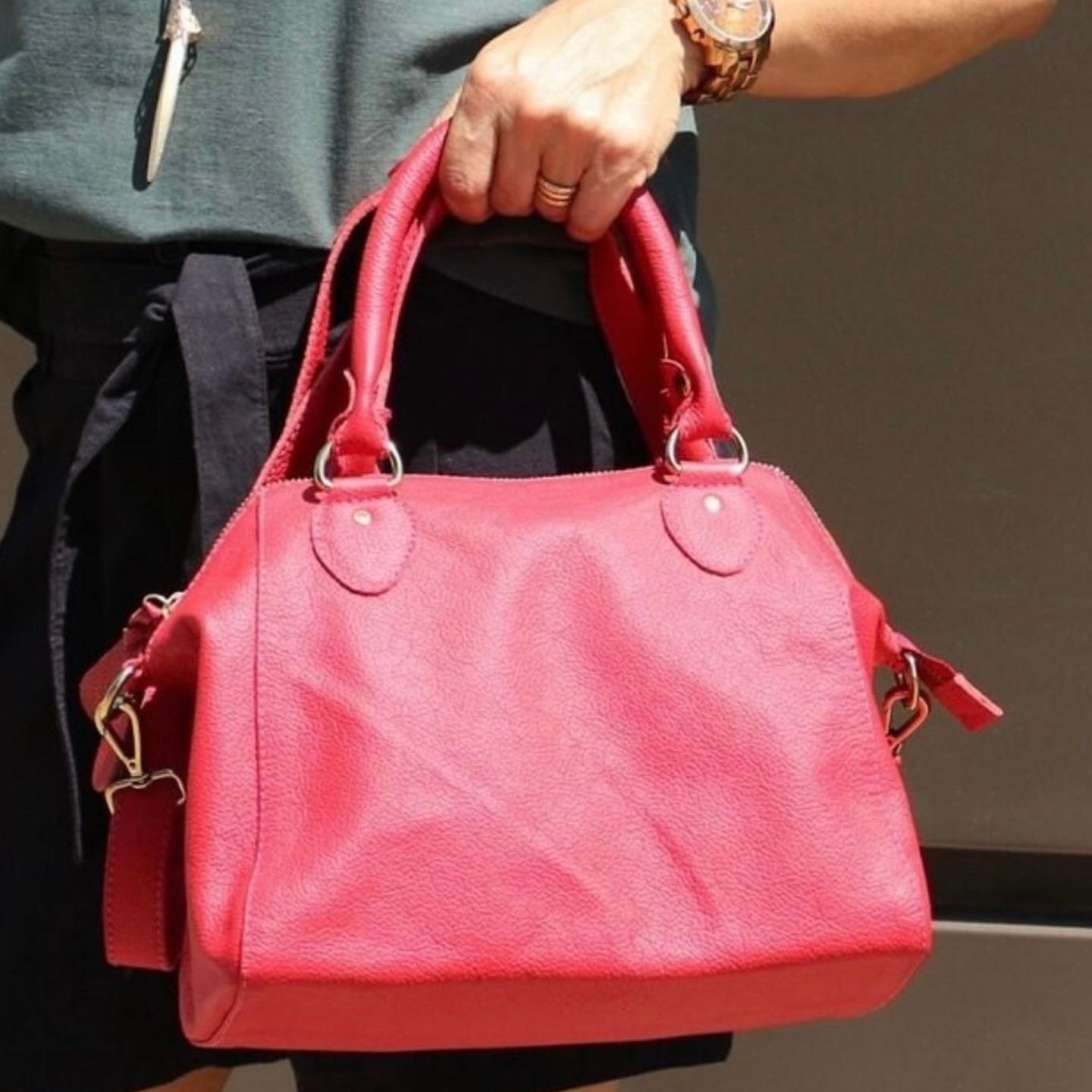 Bolsa ALICE em Couro Legítimo