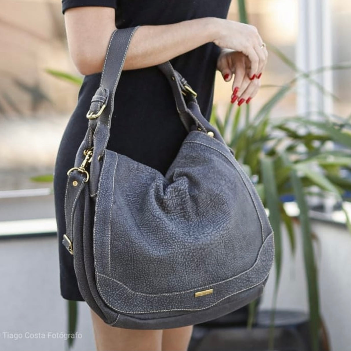 Bolsa PENÉLOPE em couro Legítimo