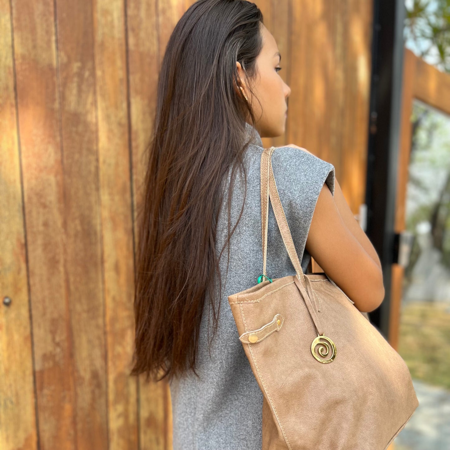 Bolsa MARIA CLARA em Couro Legítimo