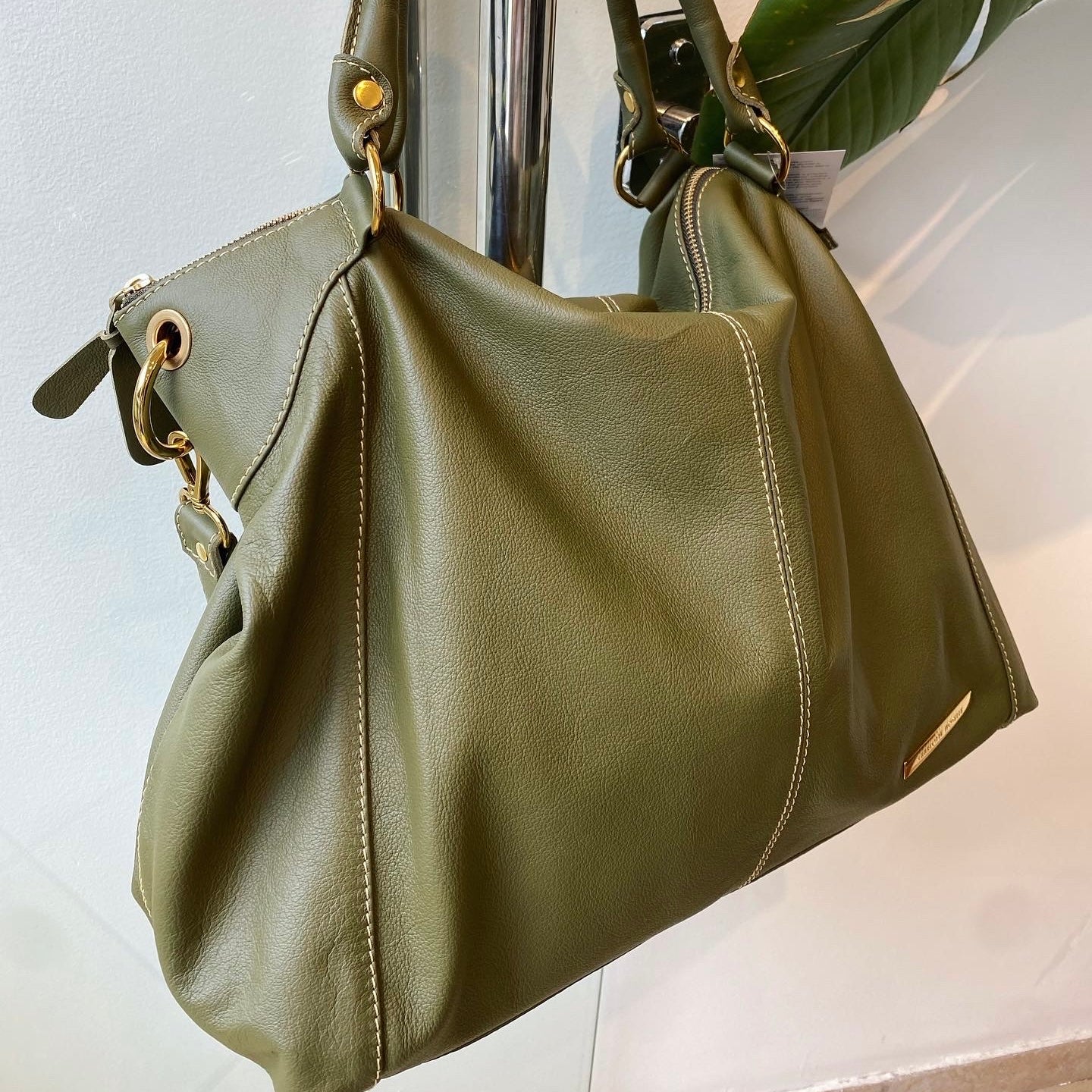 Bolsa ELIDA em Couro Legítimo