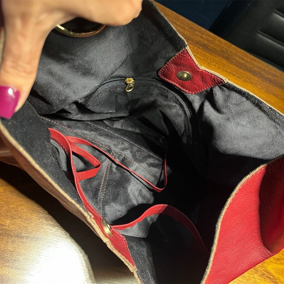 Bolsa MARGOT Em Couro Premium
