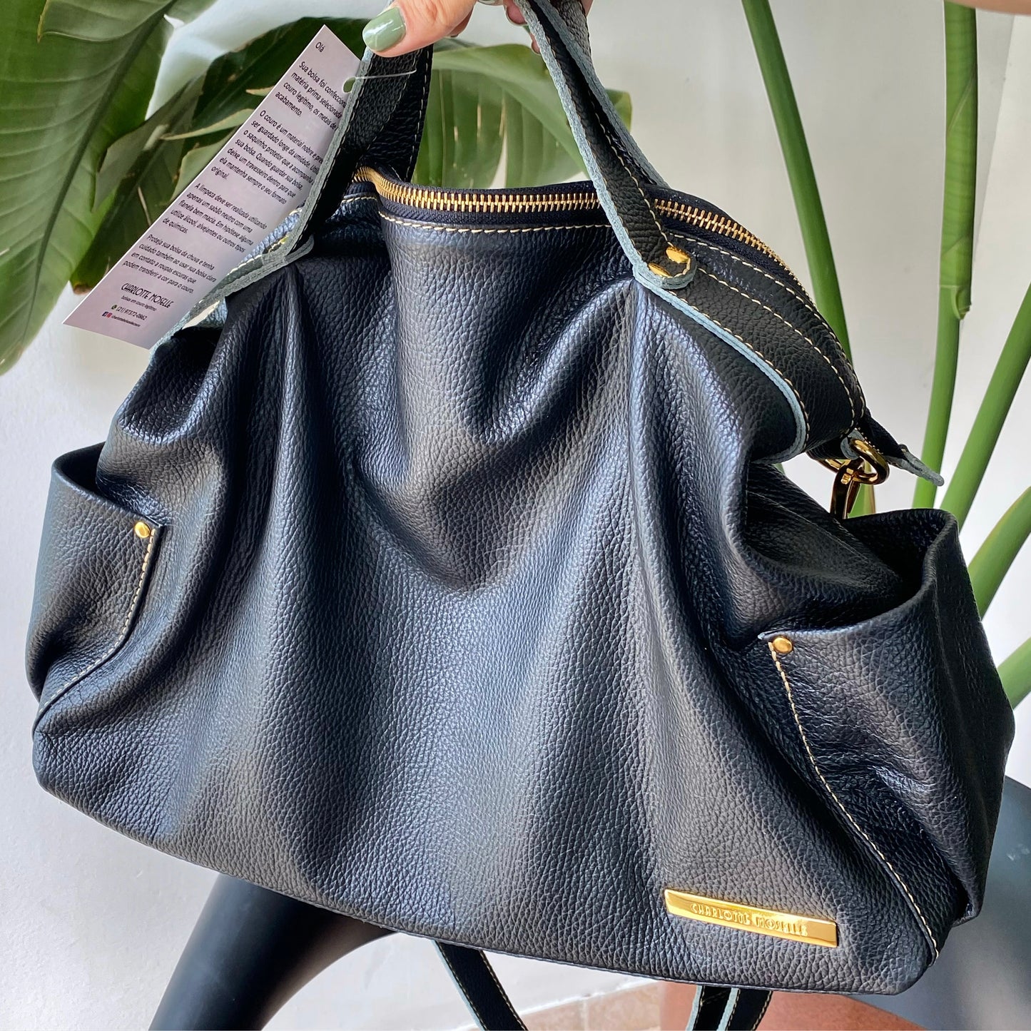 Bolsa HELENA em Couro Legítimo