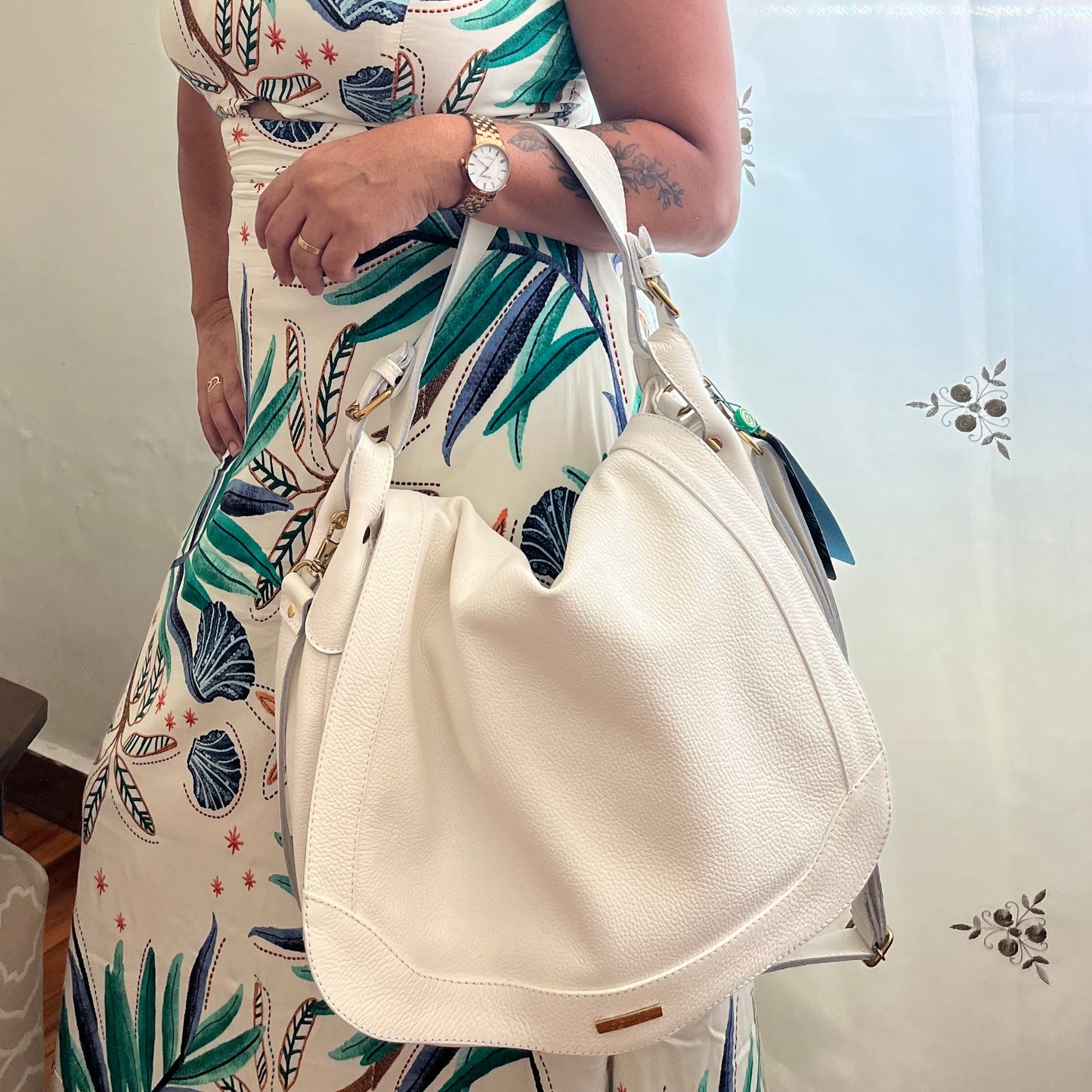 Bolsa PENÉLOPE em couro Legítimo