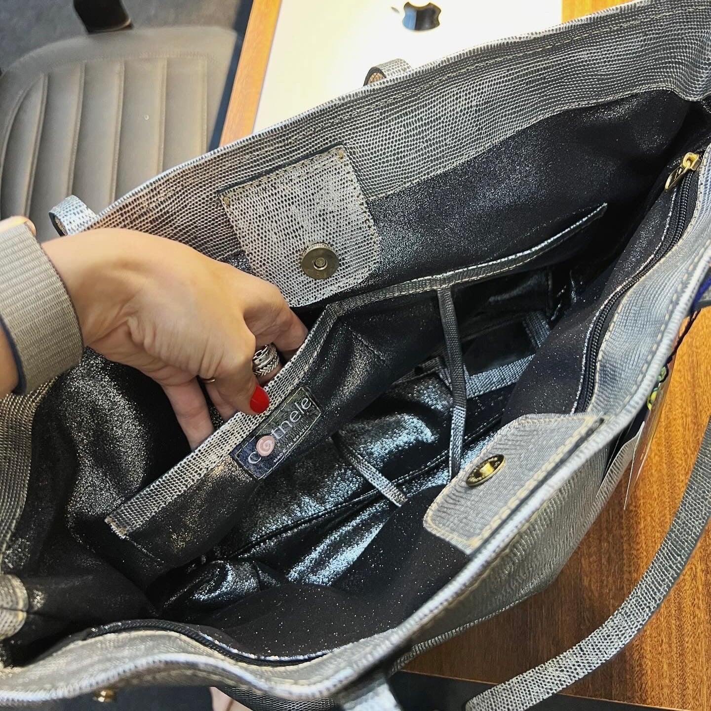 Bolsa MARIA CLARA em Couro Legítimo