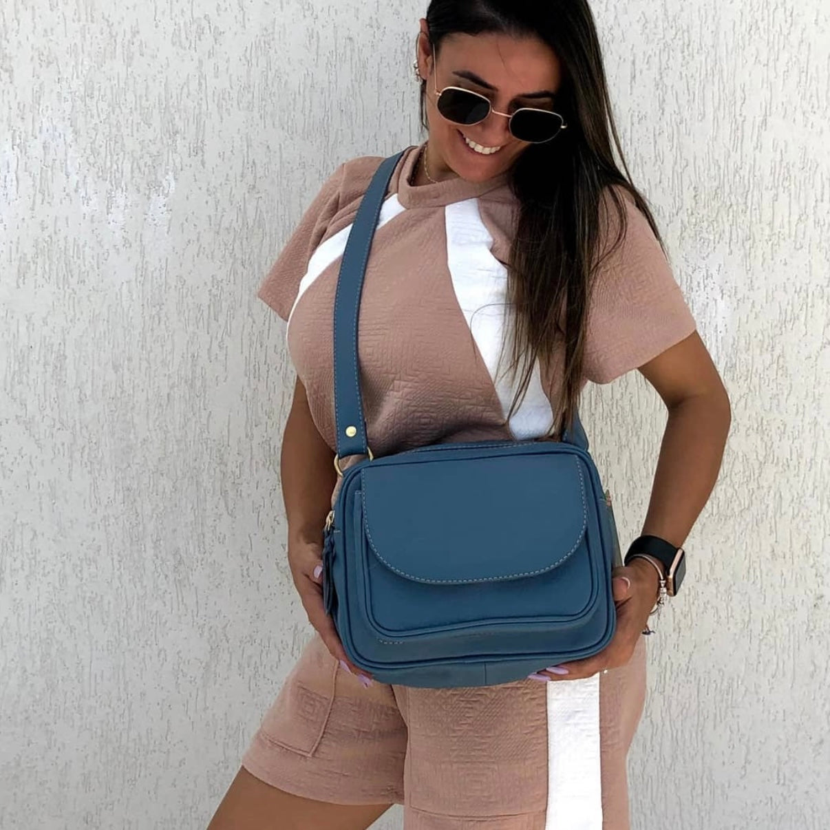 Bolsa LÍVIA em Couro Legítimo