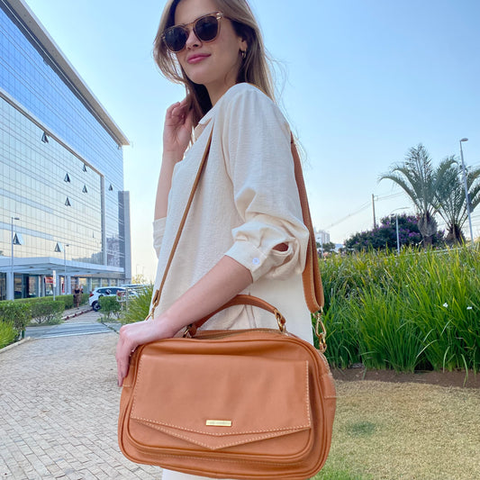 Bolsa CLARICE em Couro Legítimo