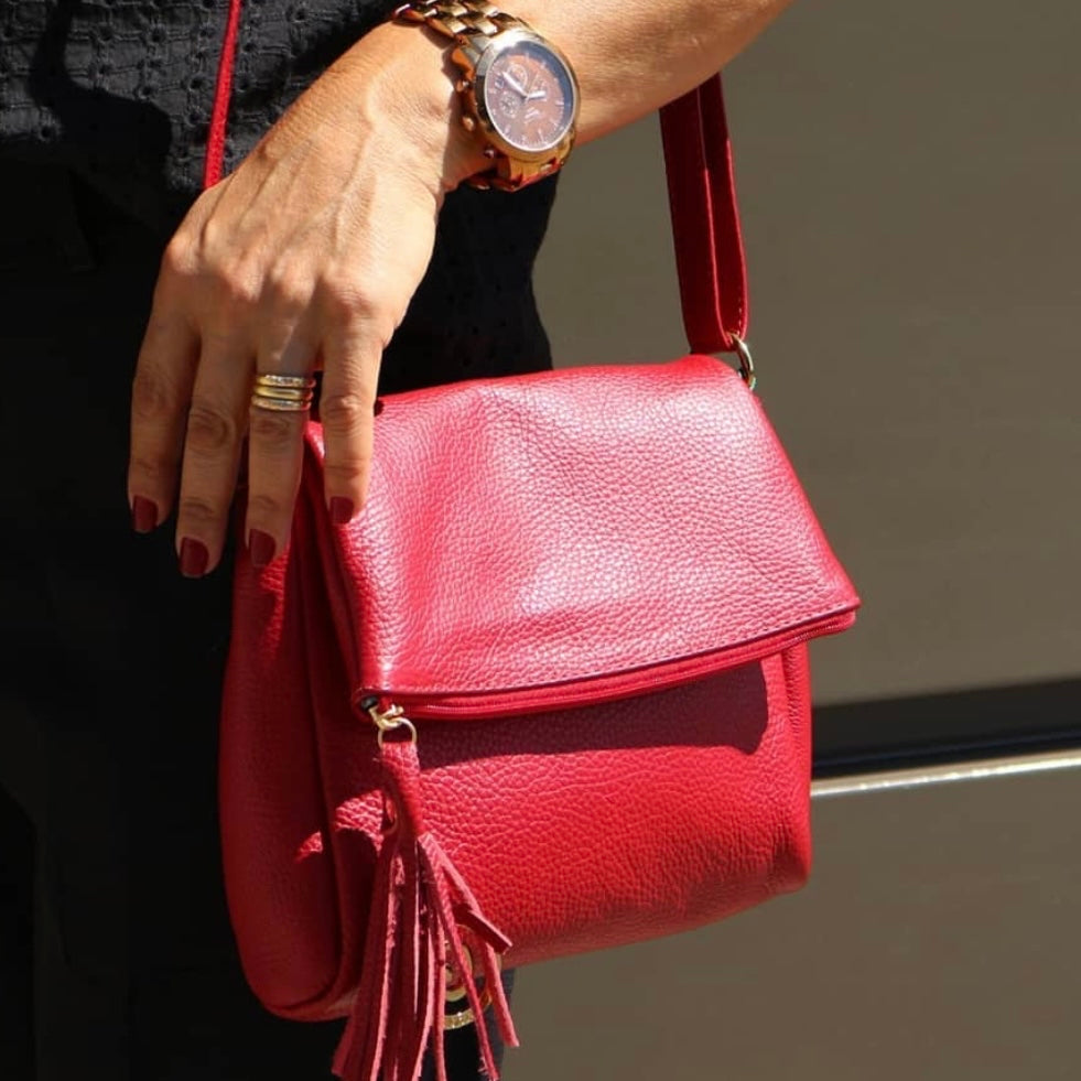 Bolsa ANDREZA em Couro Legítimo